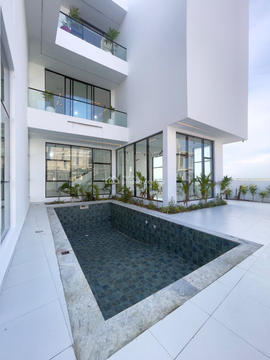 Unconventional 5 Bedrooms Detached Smart Home with Elevator, Cinema, Gym, Osapa, Lekki, Lagos, Detached Duplex for Sale