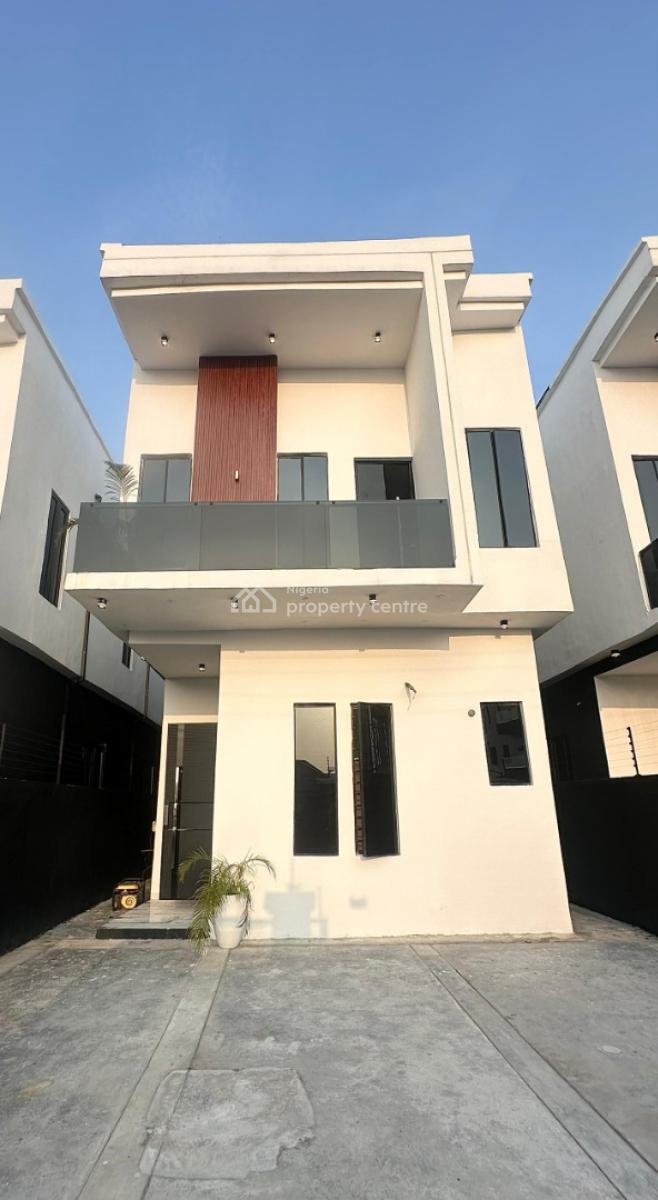Elegant and Luxurious Fully Detached 5 Bedroom Duplex + Bq + Swimming, Chevron Drive, Agungi, Lekki, Lagos, Detached Duplex for Sale