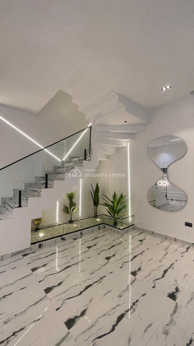 Elegant and Luxurious Fully Detached 5 Bedroom Duplex + Bq + Swimming, Chevron Drive, Agungi, Lekki, Lagos, Detached Duplex for Sale