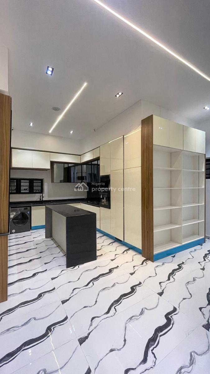 Elegant and Luxurious Fully Detached 5 Bedroom Duplex + Bq + Swimming, Chevron Drive, Agungi, Lekki, Lagos, Detached Duplex for Sale