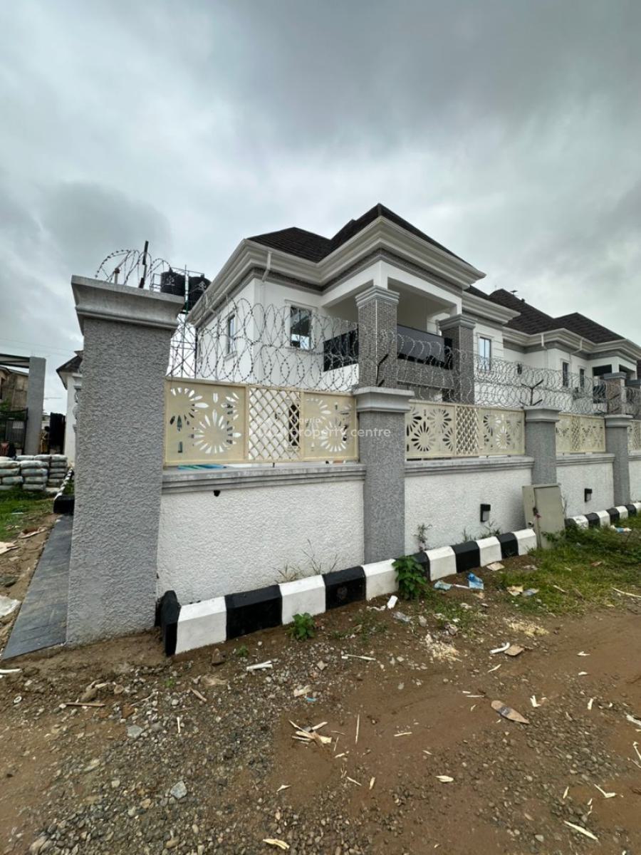 Newly Built 4bedroom Semi Detached Duplex, Along Voice of Nigeria Road, Lugbe District, Abuja, Semi-detached Duplex for Sale