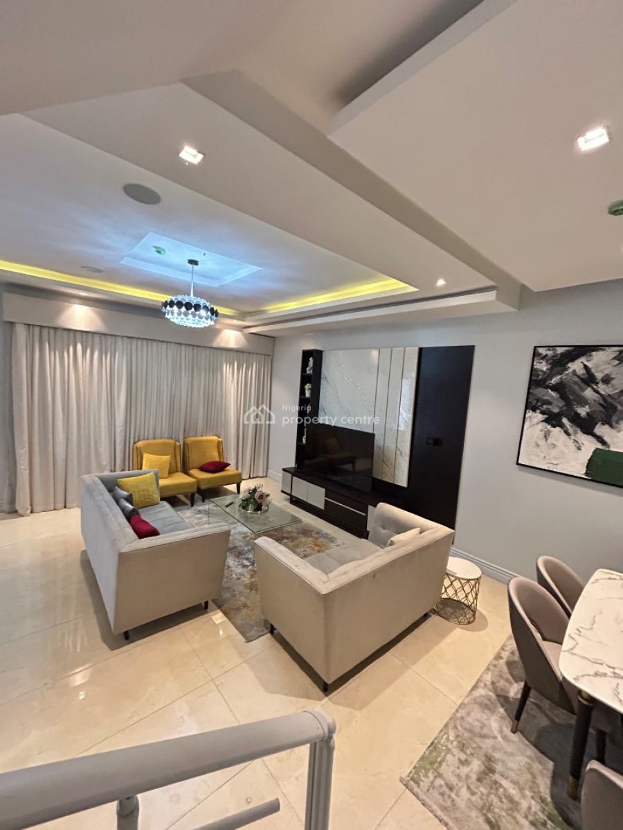 3 Bedroom Terrace with Bq, Banana Island, Ikoyi, Lagos, Terraced Duplex for Rent