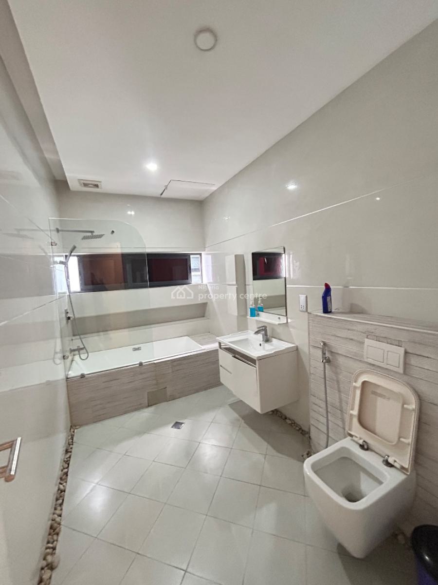 Furnished 3 Bedroom Terrace with Bq, Banana Island, Ikoyi, Lagos, Terraced Duplex for Rent