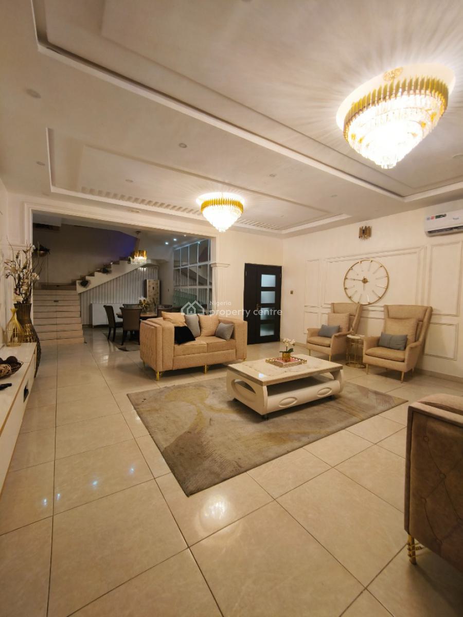 Luxury and Spacious 4 Bedroom Duplex Plus Swimming Pool, Northern Foreshore Estate, Lekki, Lagos, Detached Duplex Short Let