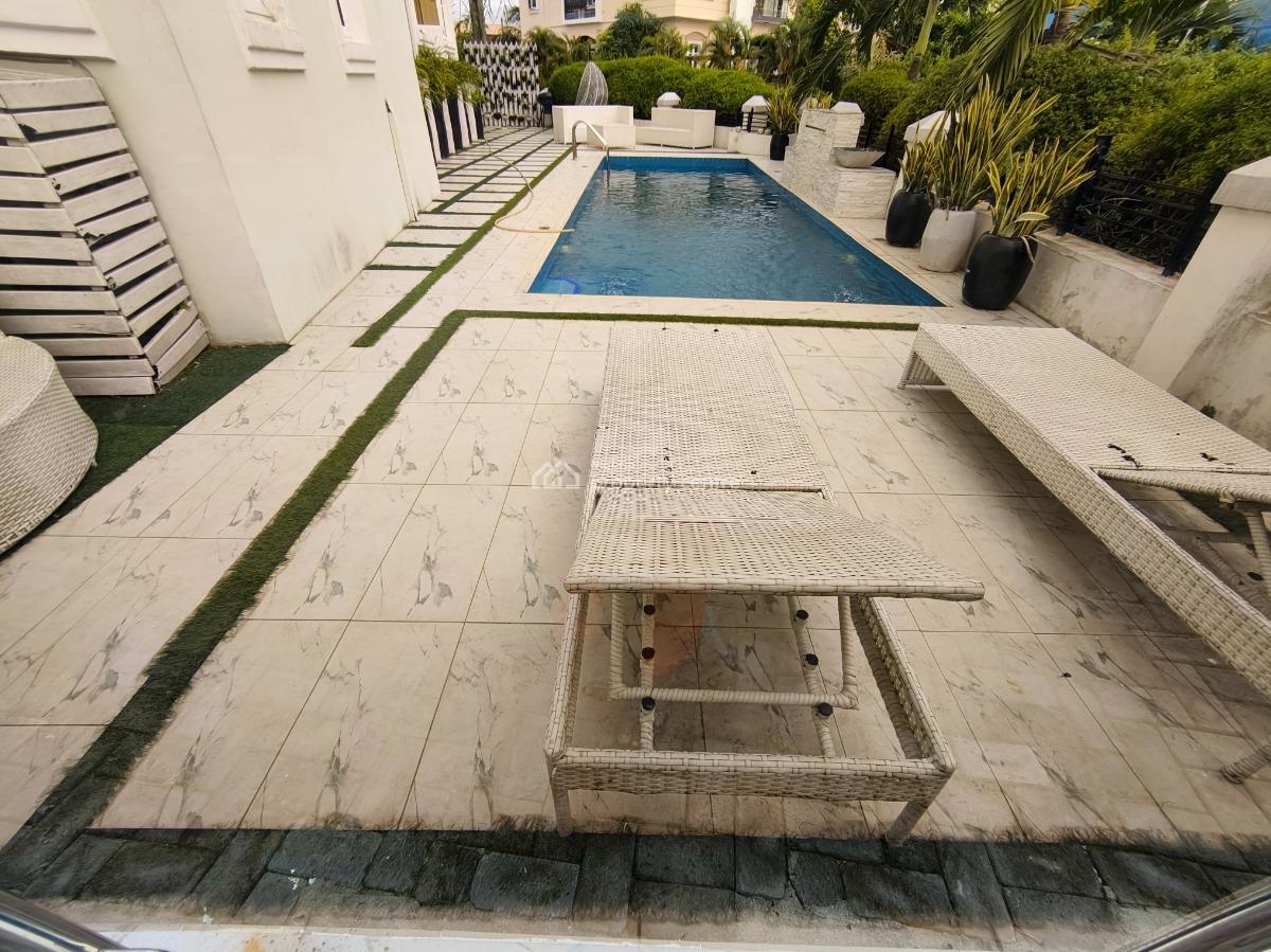 Luxury and Spacious 4 Bedroom Duplex Plus Swimming Pool, Northern Foreshore Estate, Lekki, Lagos, Detached Duplex Short Let