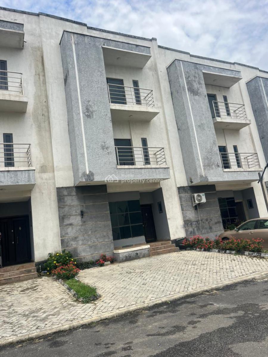 4 Bedroom Terrace with Bq, Garki, Abuja, Terraced Duplex for Sale