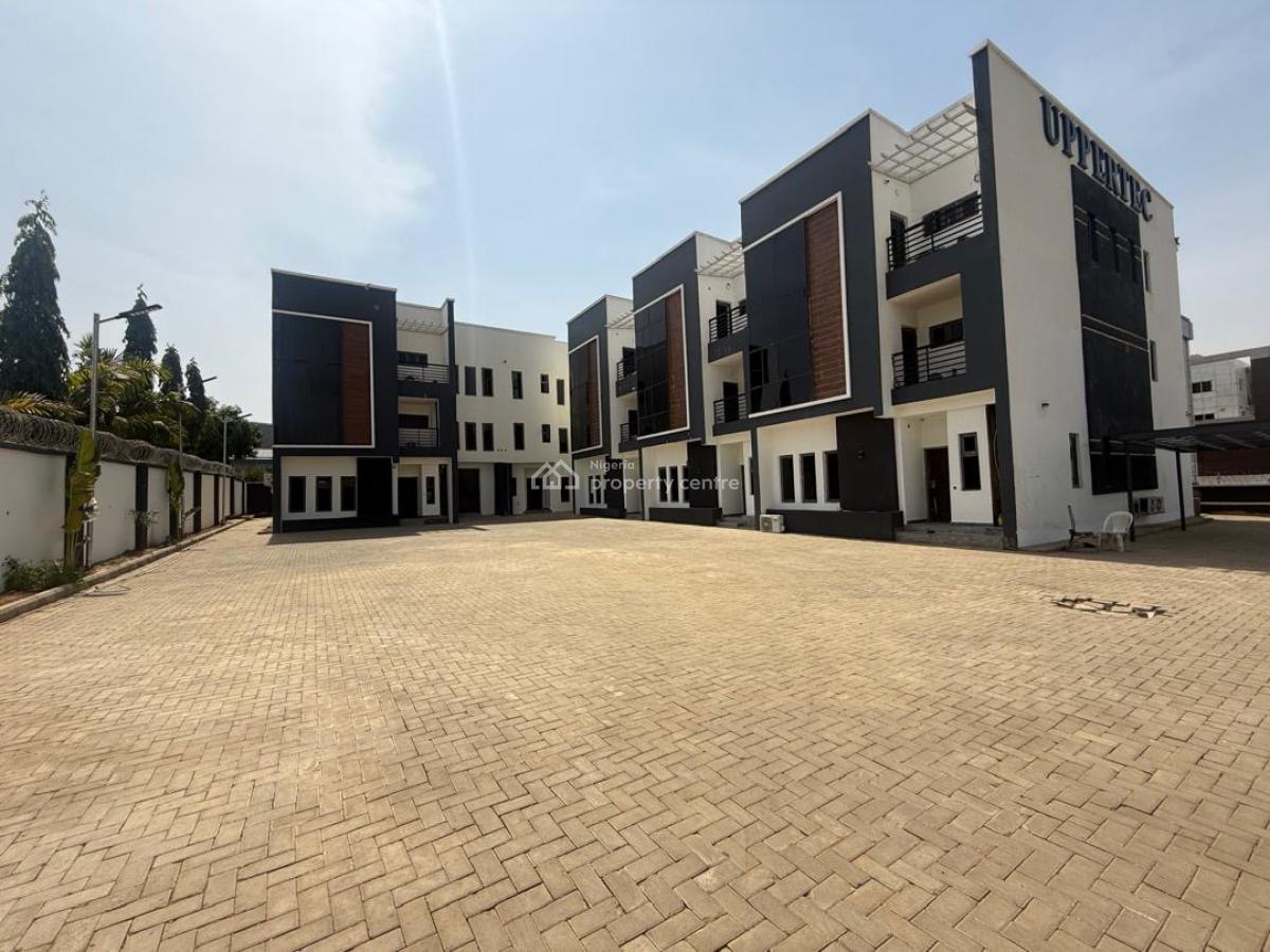 4 Bedroom Terrace with Bq, Wuse, Abuja, Terraced Duplex for Sale