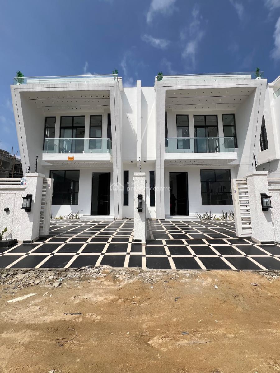The Most Beautiful 4 Bedroom Semi-detached Duplex in Secure  Estate, Ajah, Ajah, Lagos, Semi-detached Duplex for Sale