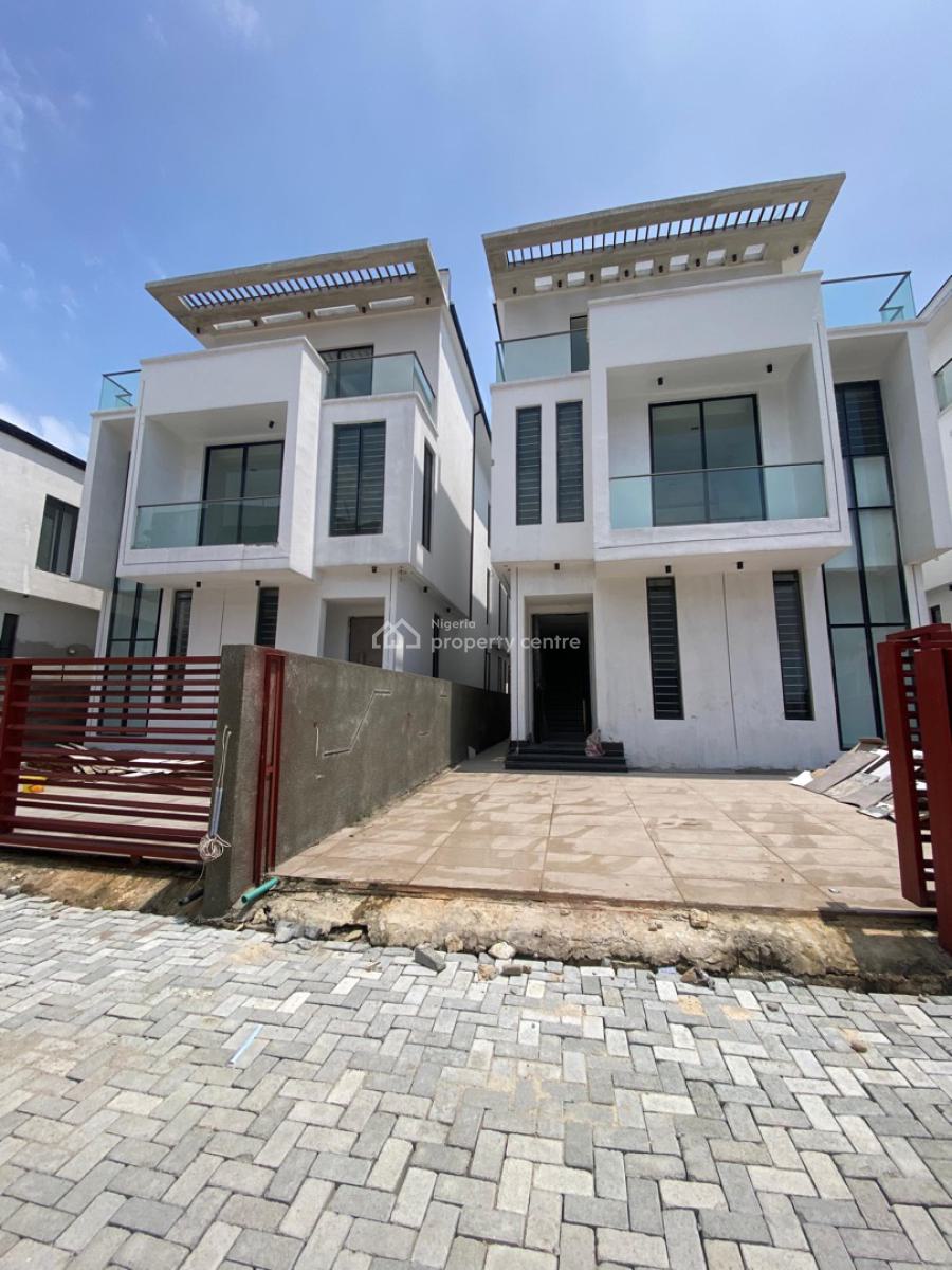 5 Bedroom Fully Detached Duplex with Bq, Cinema and Pool, Daffodil Estate, Lekki, Lagos, Detached Duplex for Sale