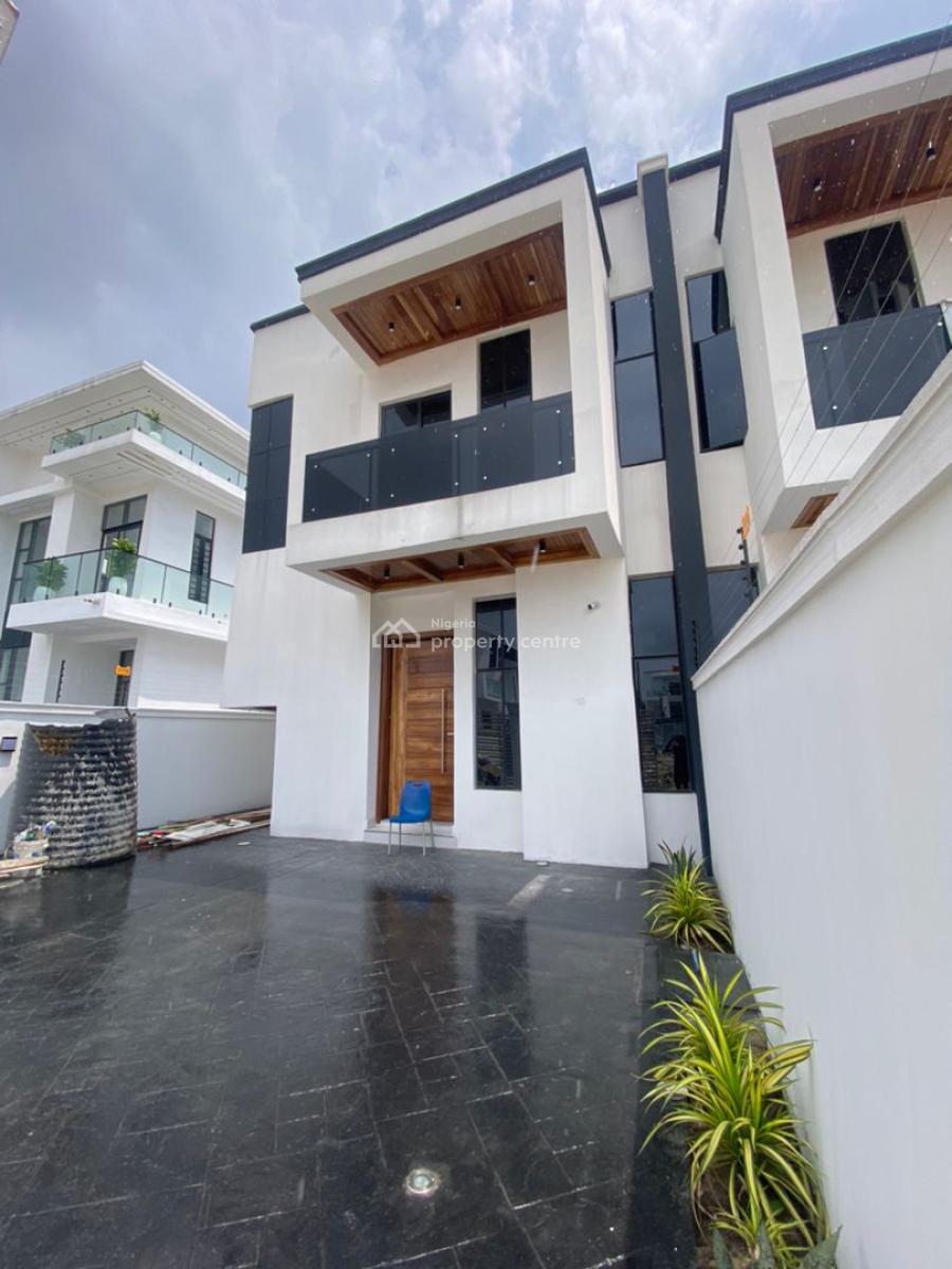 5 Bedroom Semi Detached Duplex with a Room Bq, Daffodil Estate, Lekki, Lagos, Semi-detached Duplex for Sale