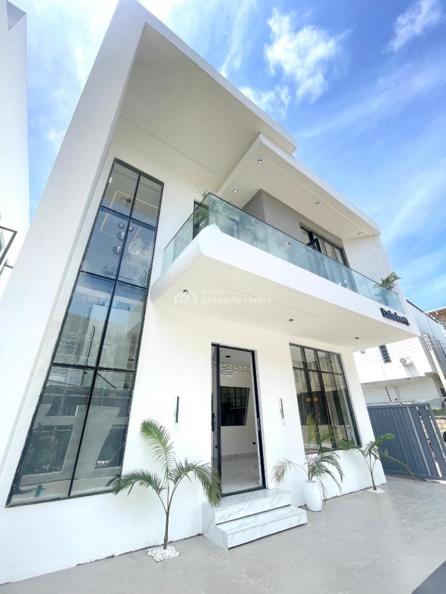 The Exclusive 5 Bedroom Fully Detached Duplex with Bq, Ajah, Lagos, Detached Duplex for Sale