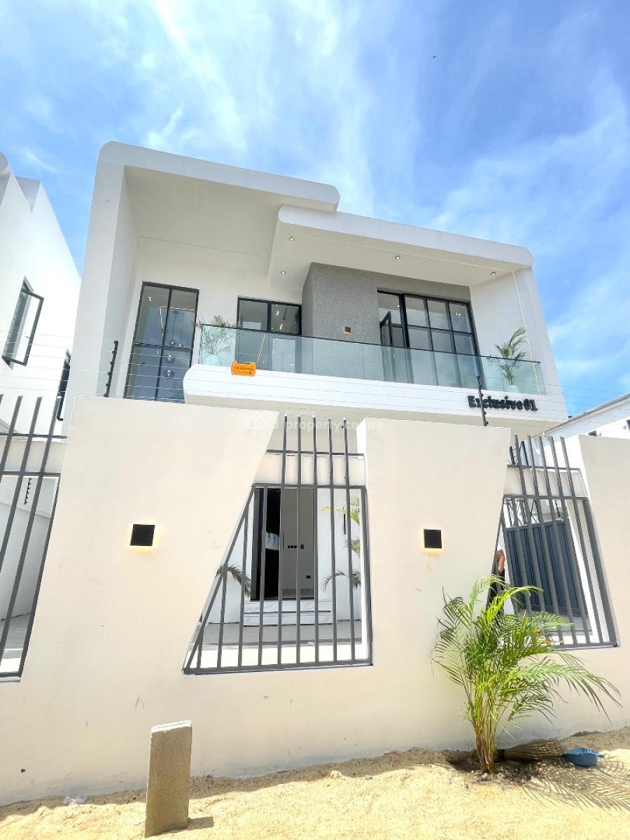 The Exclusive 5 Bedroom Fully Detached Duplex with Bq, Ajah, Lagos, Detached Duplex for Sale
