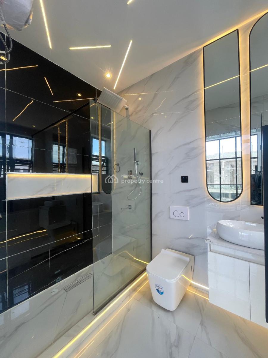 The Exclusive 5 Bedroom Fully Detached Duplex with Bq, Ajah, Lagos, Detached Duplex for Sale