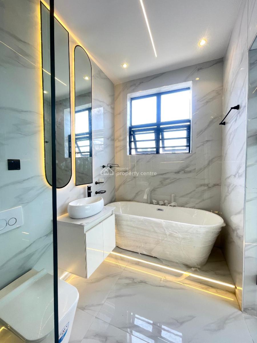 The Exclusive 5 Bedroom Fully Detached Duplex with Bq, Ajah, Lagos, Detached Duplex for Sale