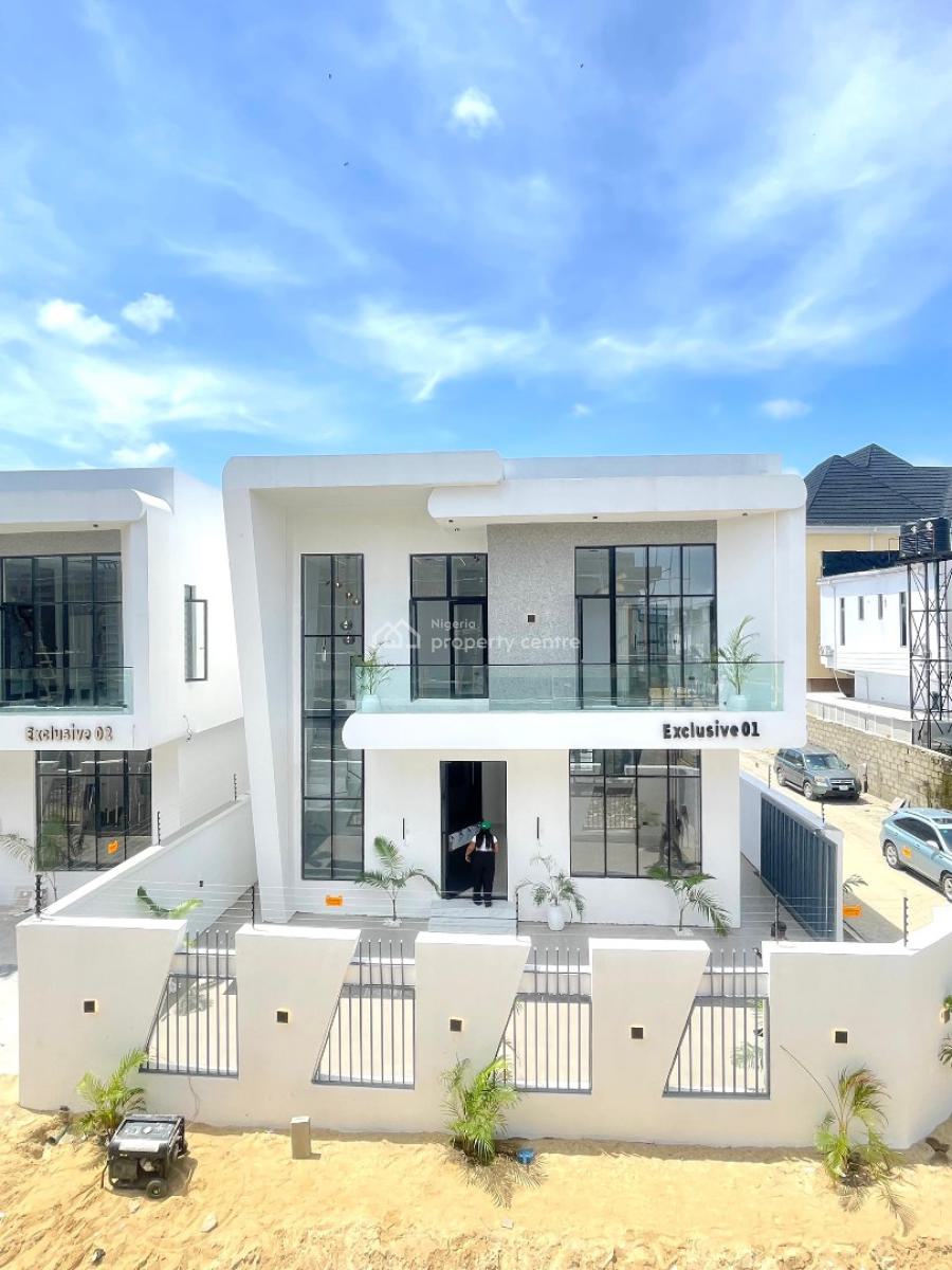 The Exclusive 5 Bedroom Fully Detached Duplex with Bq, Ajah, Lagos, Detached Duplex for Sale