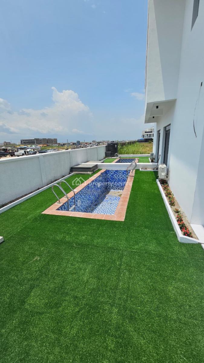 4 Bedroom with Elevator Private Terrace, Ac, 24hr Light E, Cowrire Creek Estate, Ikate, Lekki, Lagos, House for Sale