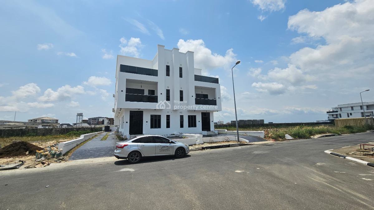 4 Bedroom with Elevator Private Terrace, Ac, 24hr Light E, Cowrire Creek Estate, Ikate, Lekki, Lagos, House for Sale