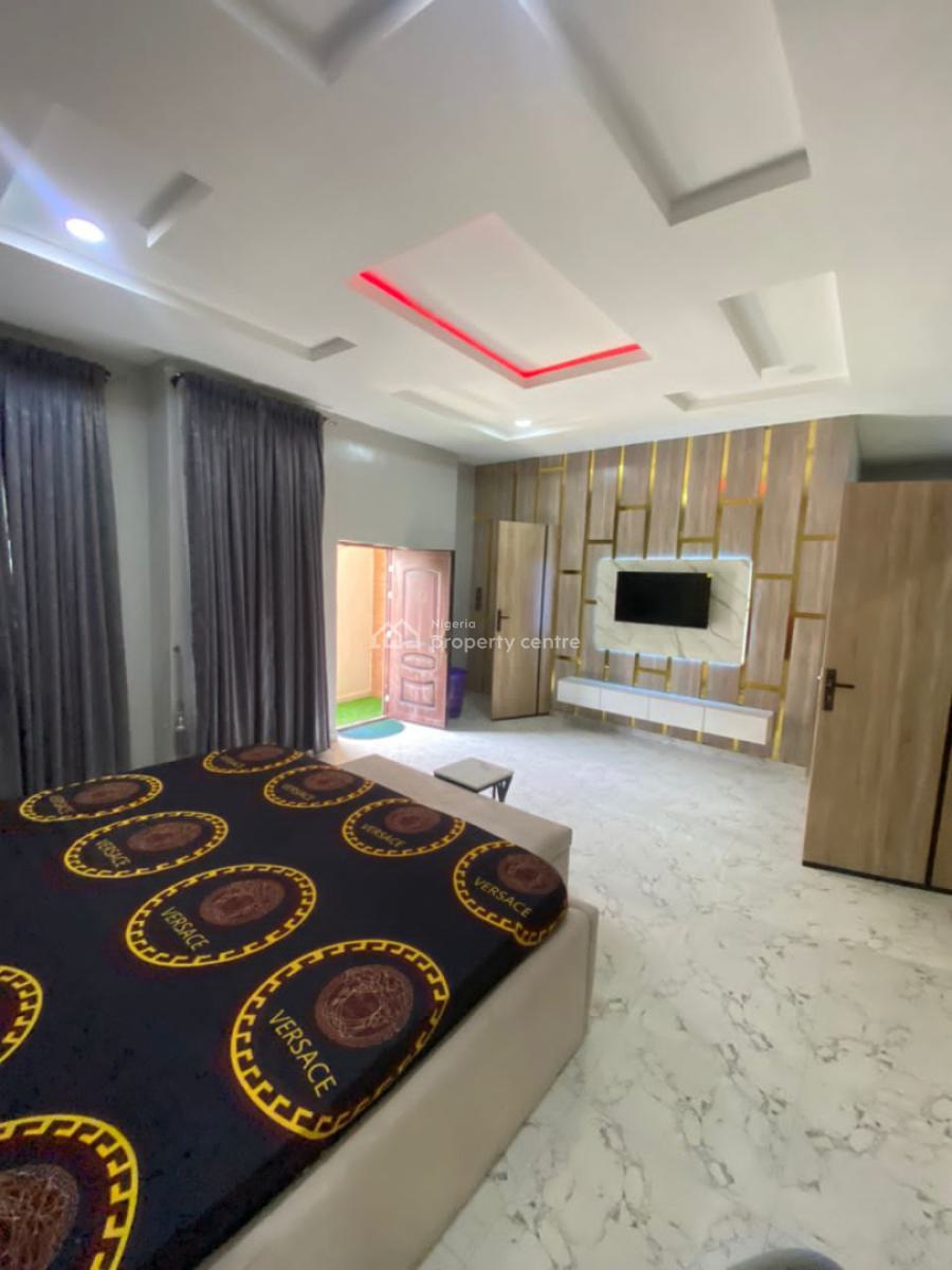 Luxury Furnished Miniflat Master Bedroom, Orchid, Lekki Phase 2, Lekki, Lagos, Mini Flat (room and Parlour) for Rent