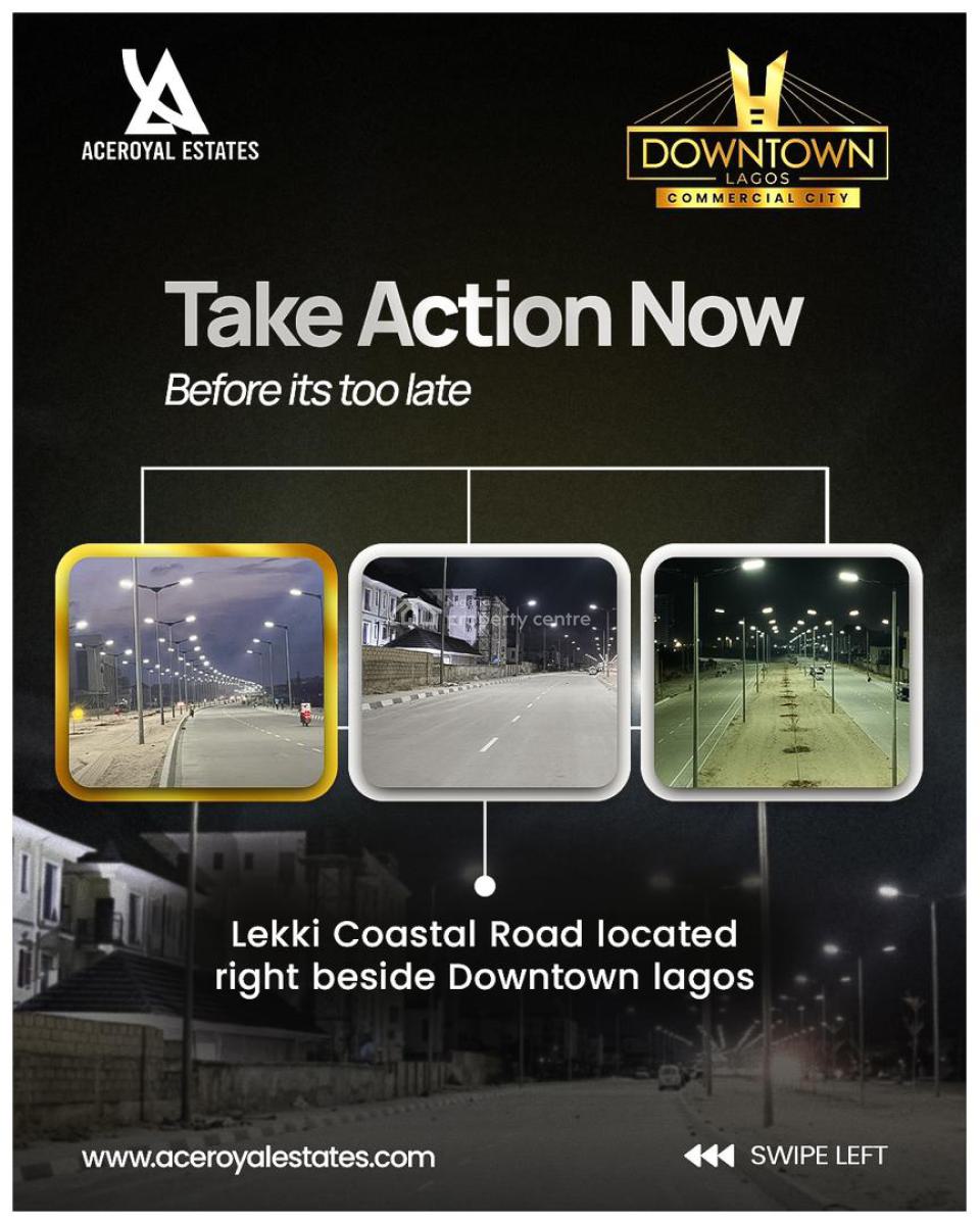 Land with Governor Allocation C of O, Downtown Commercial City, Museyo Iberekodo Very International Airport, Eleko, Ibeju Lekki, Lagos, Commercial Land for Sale