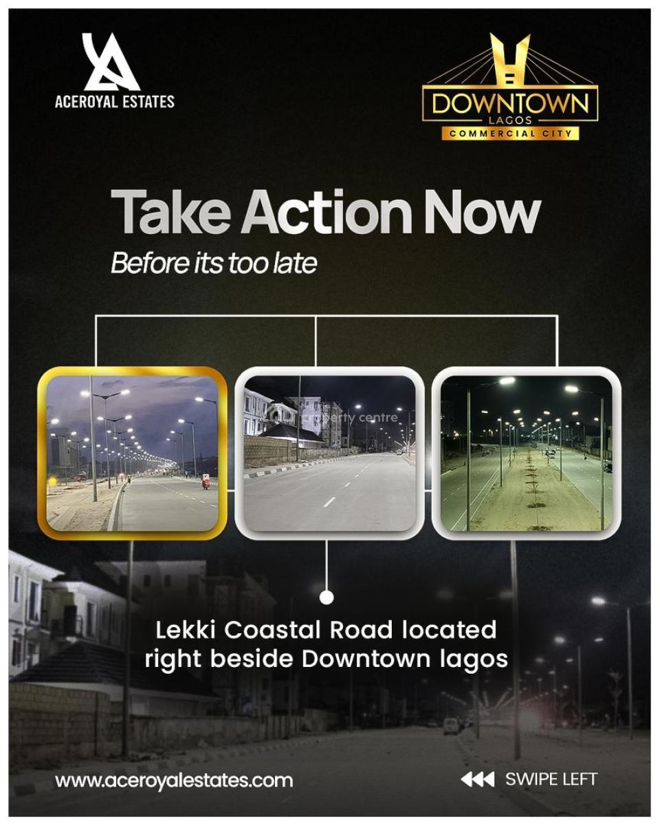 Land with Governor Allocation C of O, Downtown Commercial City Ii, Facing Lagos Calabar Coastal Road., Eleko, Ibeju Lekki, Lagos, Commercial Land for Sale