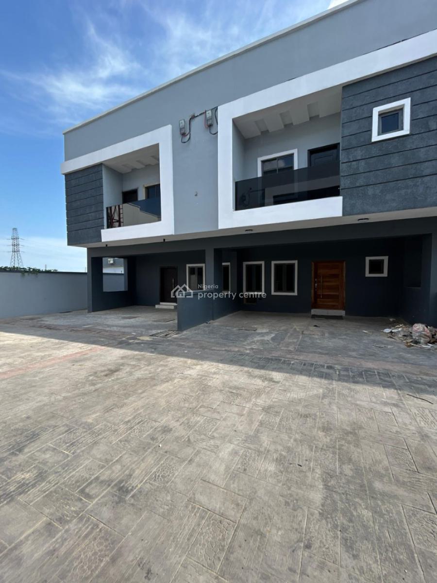 Semi-finished 3-bedroom Terraced Duplex with Bq (carcass), Greenwich Gradens Estate, Kosofe, Lagos, Terraced Duplex for Sale