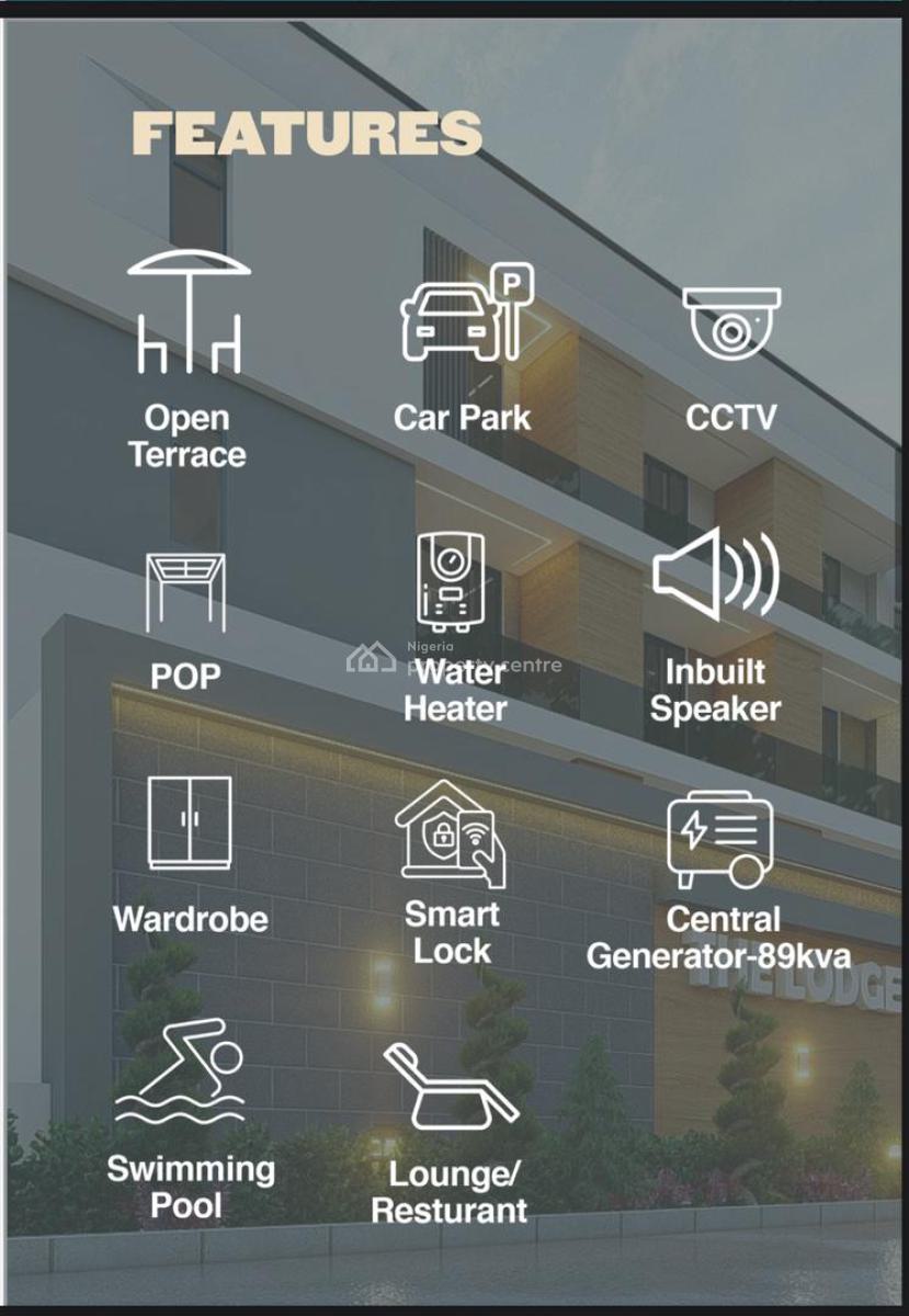 The Lodge for Cashflow Smart and Profitable Investment, Jericho, Ibadan, Oyo, Flat / Apartment for Sale
