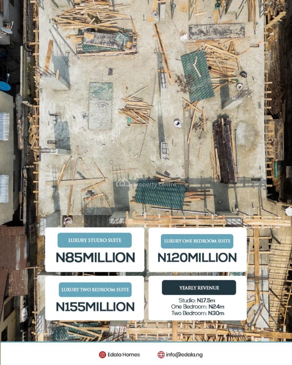 2 Bedroom Apartment for Shorttlet Investment in High Demand Location, Yaba, Lagos, Flat / Apartment for Sale