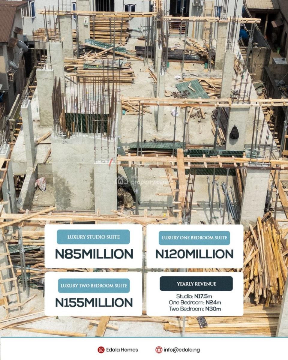 2 Bedroom Apartment for Shorttlet Investment in High Demand Location, Yaba, Lagos, Flat / Apartment for Sale