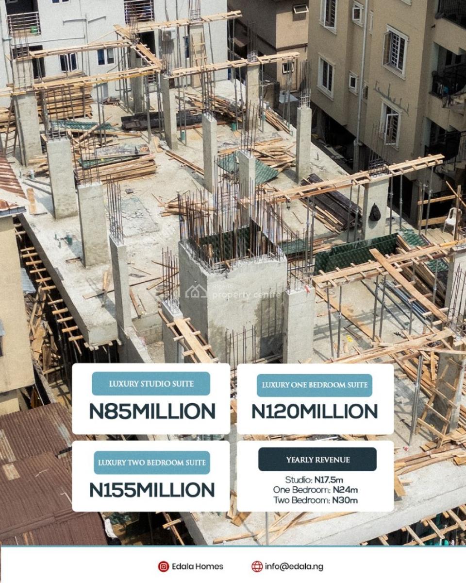 2 Bedroom Apartment for Shorttlet Investment in High Demand Location, Yaba, Lagos, Flat / Apartment for Sale