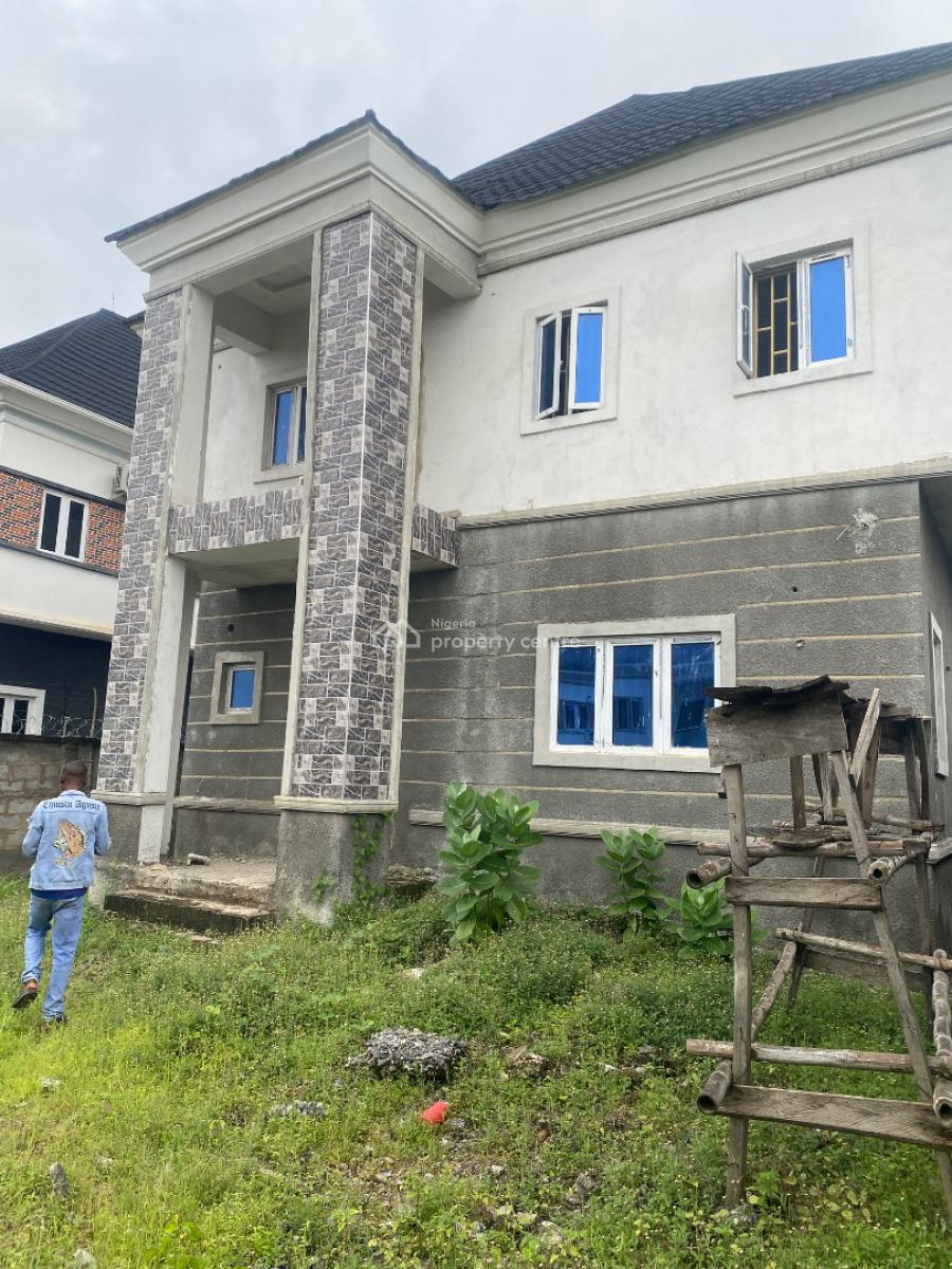 Luxury 4 Bedroom Duplex with 2 Rooms Bq, Opposite River Park Estate, Airport Road Abuja, Lugbe District, Abuja, Detached Duplex for Sale