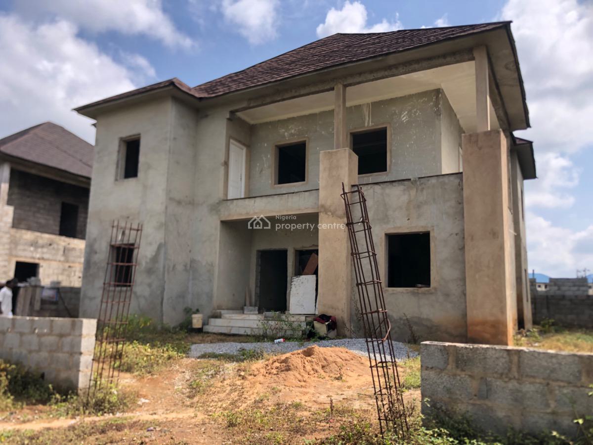 Distress 4 Bedroom Duplex with Attached Bq and Cofo Allocation, By Immigration Hq Airport Road Abuja, Kiami, Lugbe District, Abuja, Detached Duplex for Sale