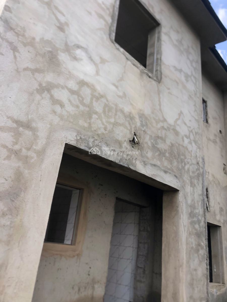 Distress 4 Bedroom Duplex with Attached Bq and Cofo Allocation, By Immigration Hq Airport Road Abuja, Kiami, Lugbe District, Abuja, Detached Duplex for Sale