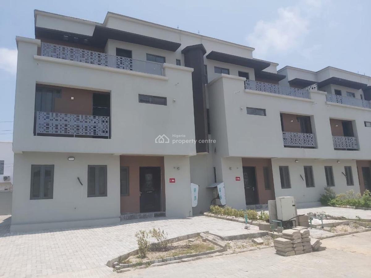 4 Bedroom Terrace Duplex with a Room Bq, Conservation Road, Lekki, Lagos, Terraced Duplex for Sale