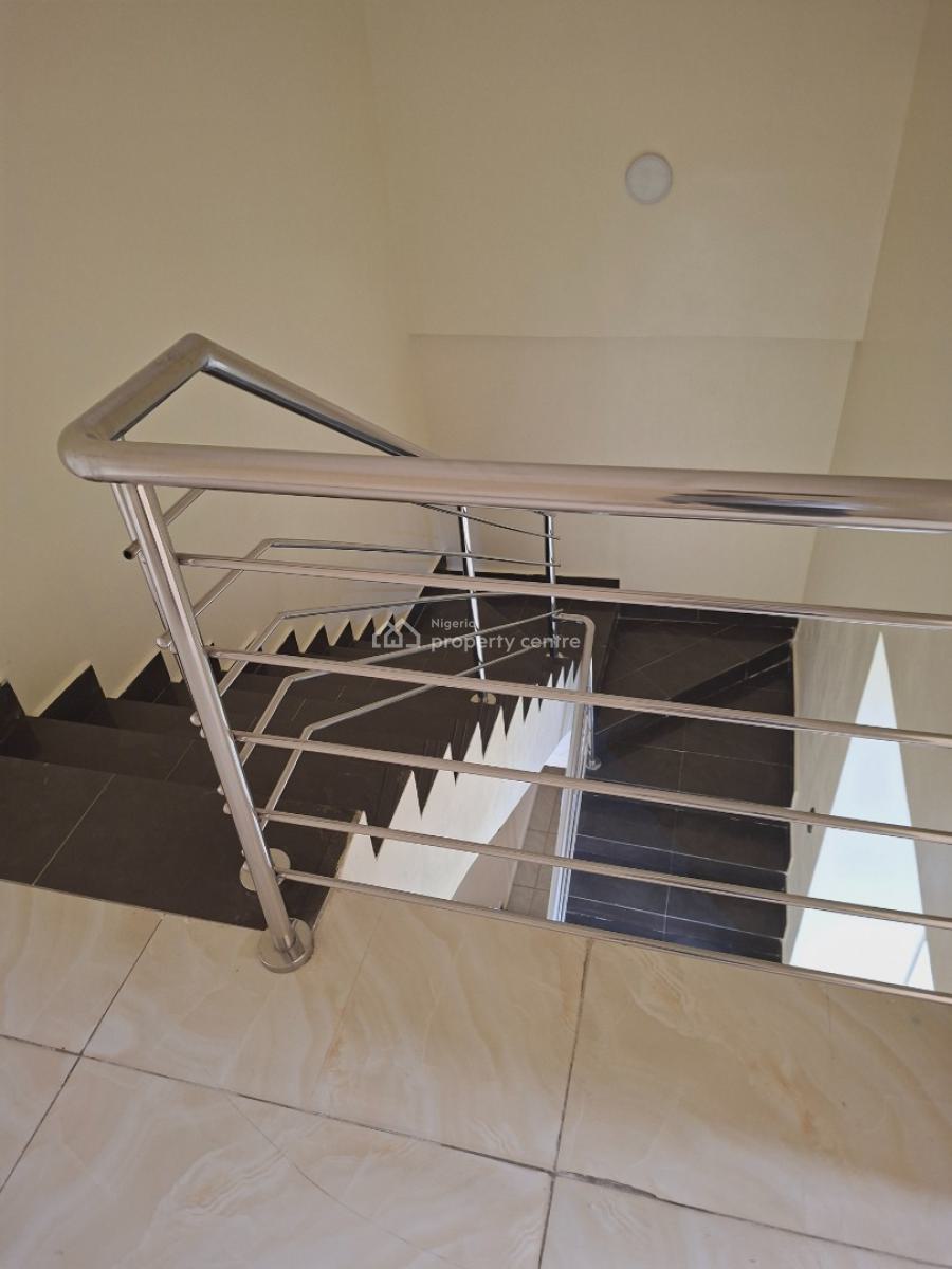 4 Bedroom Exclusive Terrace Duplex with Bq, Silas Ilo Close, Guzape District, Abuja, Terraced Duplex for Rent