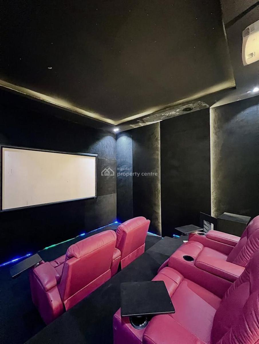 Magnificent 5 Bedroom Duplex with a Cinema,bq,pool,gym, Ikate, Lekki, Lagos, House for Sale