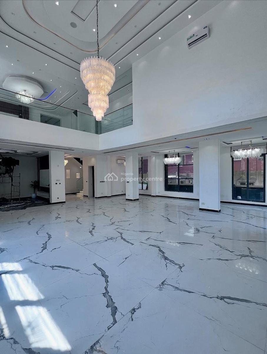Enormous 6 Bedroom Duplex with a Gym,bq,cinema,pool,gazebo, Ikate, Lekki, Lagos, House for Sale