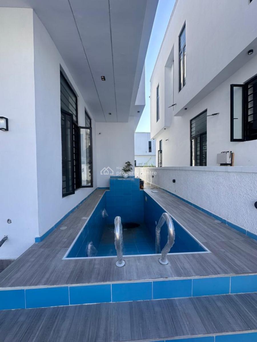 4 Bedroom Fully Detached Duplex with a Pool and Bq, Ajah, Lagos, Detached Duplex for Sale