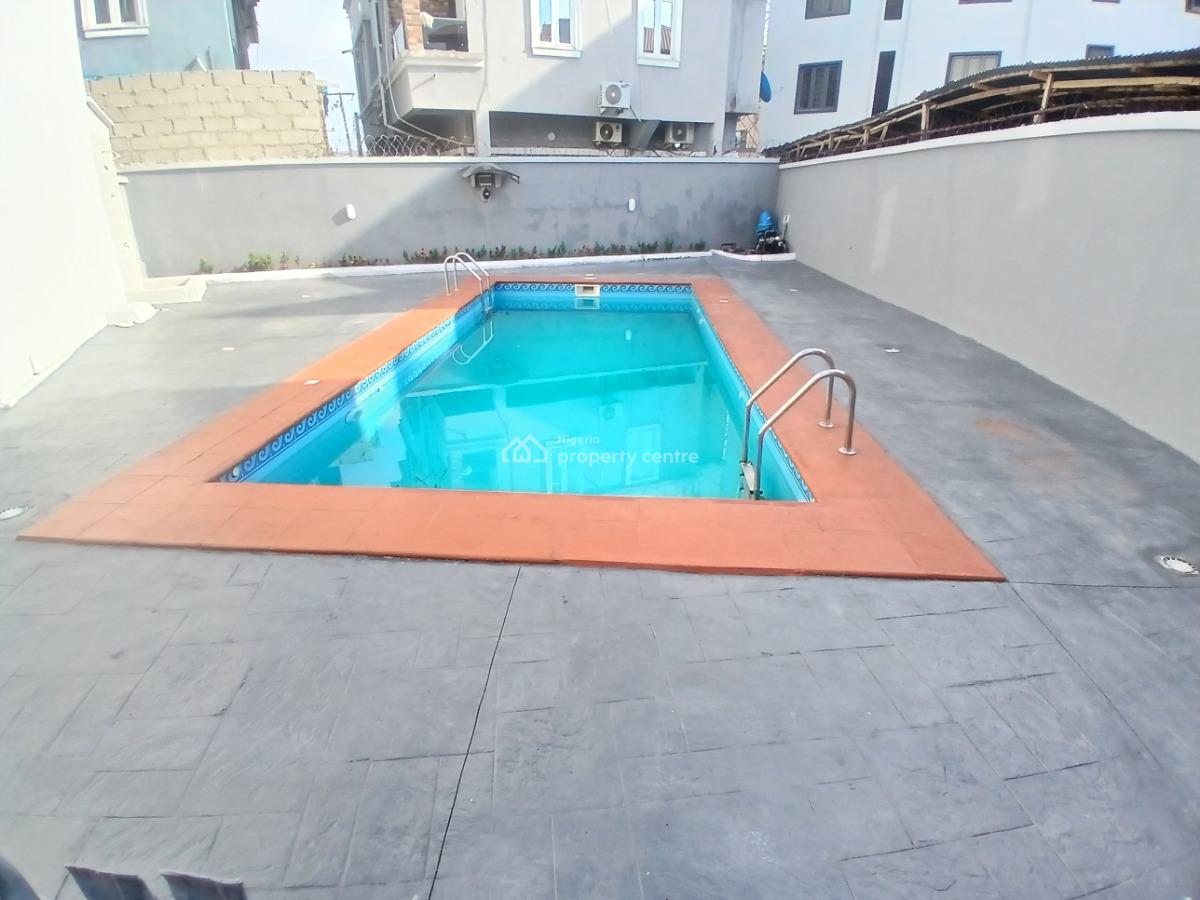 Newly Refurbished 4 Bedroom Terraced Duplex with a Swimming Pool, Ologolo, Lekki, Lagos, Terraced Duplex for Sale