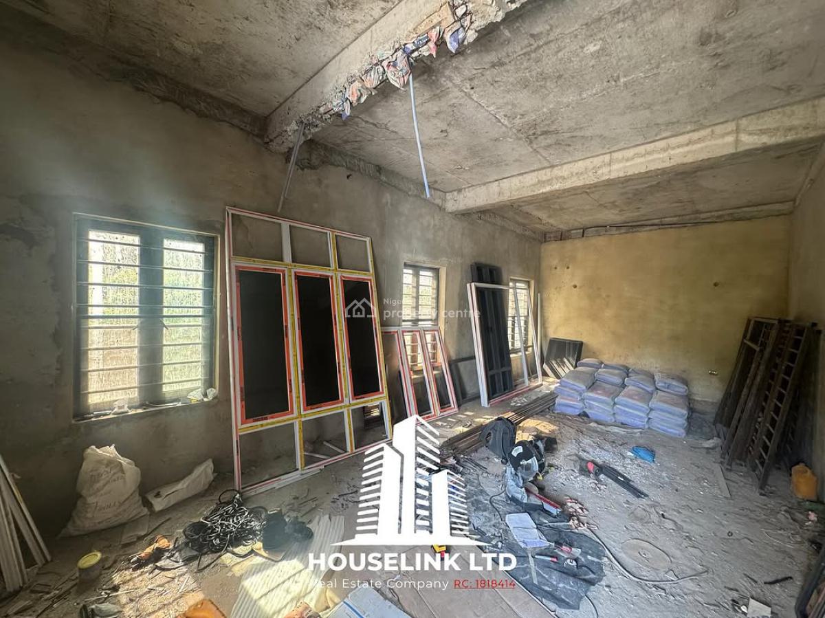 a Well Built 4 Bedroom Detached Duplex with a Rooftop Balcony Availabl, Guzape District, Abuja, Detached Duplex for Sale