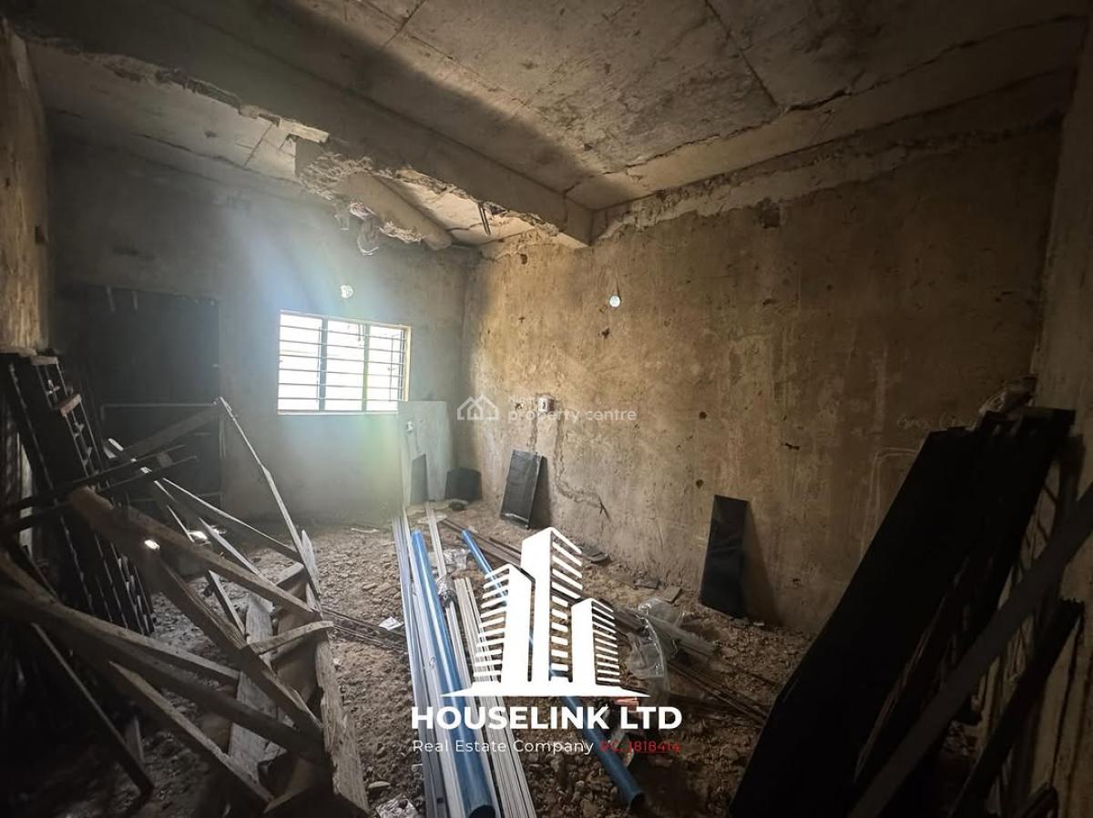 a Well Built 4 Bedroom Detached Duplex with a Rooftop Balcony Availabl, Guzape District, Abuja, Detached Duplex for Sale