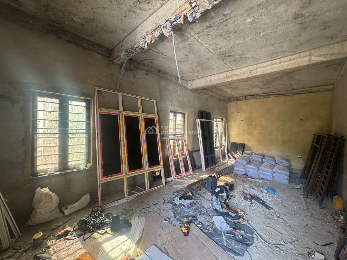 a Well Built 4 Bedroom Detached Duplex with a Rooftop Balcony Availabl, Guzape Abuja, Guzape District, Abuja, Detached Duplex for Sale