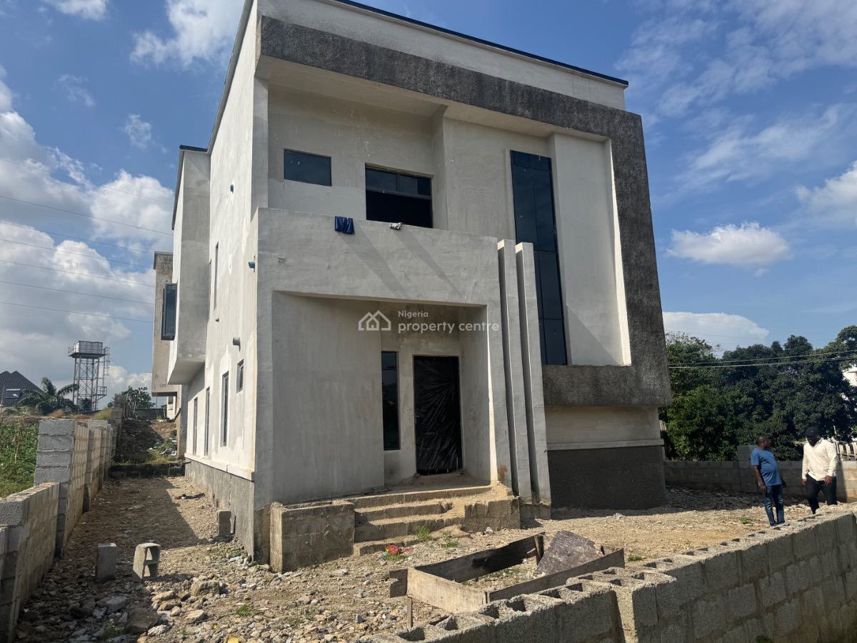 a Well Built 4 Bedroom Detached Duplex with a Rooftop Balcony Availabl, Guzape Abuja, Guzape District, Abuja, Detached Duplex for Sale