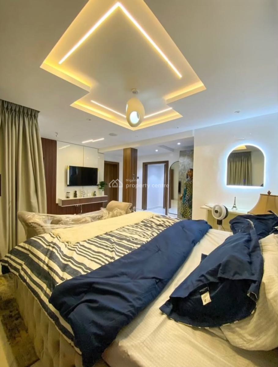 Luxurious and Furnished Studio Apartment with Solar Inverer, Lekki Phase 1, Lekki, Lagos, Flat / Apartment for Rent