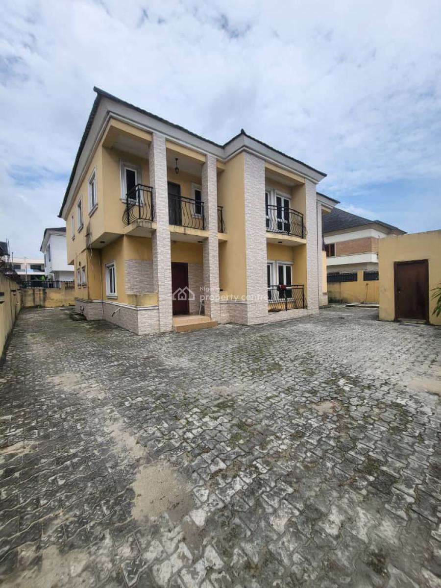 Specious Well Built 4bedroom Fully Detached Duplex Wit Bq & 8 Car Spac, Lekki Proper, Lekki Phase 1, Lekki, Lagos, House for Rent