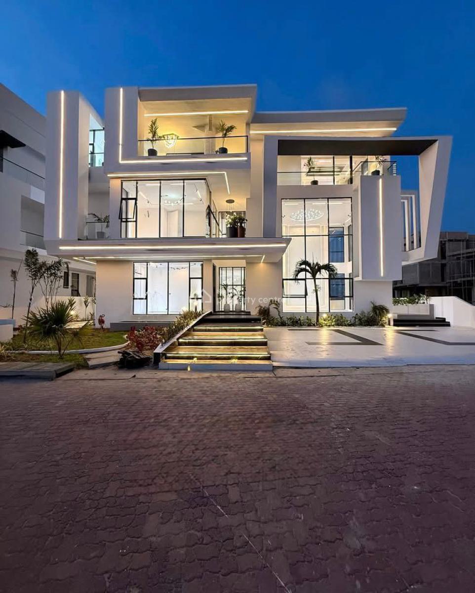 Nicely Finished 5 Bedrooms Fully Detached House with Bq, Inside an Estate, Osapa, Lekki, Lagos, Detached Duplex for Sale