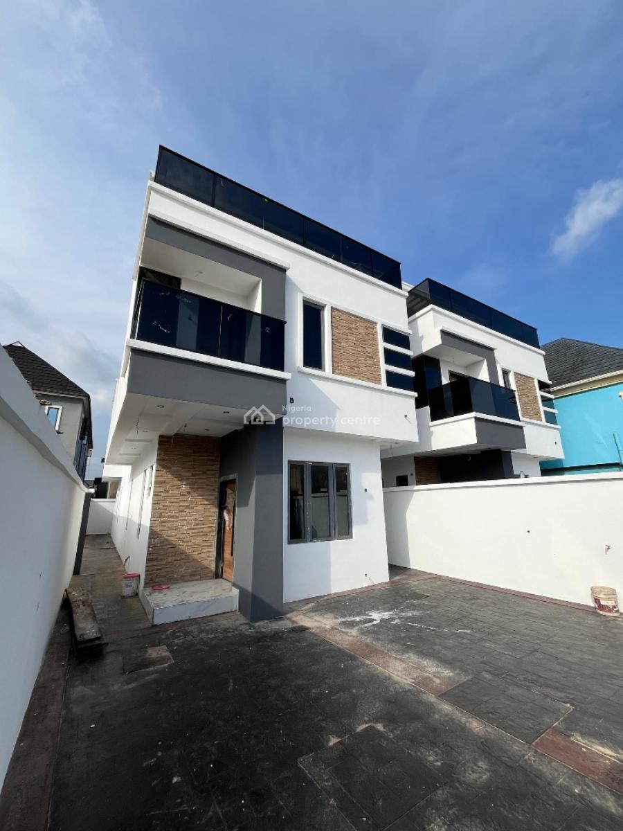 Elegantly Built 4 Bedroom Fully Detached Duplex Plus Bq in an Estate, Magodo, Lagos, Detached Duplex for Sale