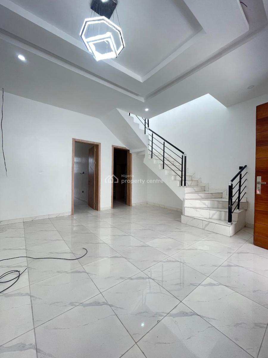 Beautiful 4 Bedroom Terrace Duplex with Bq in Secure Estate, Ikota, Lekki, Lagos, Terraced Duplex for Sale