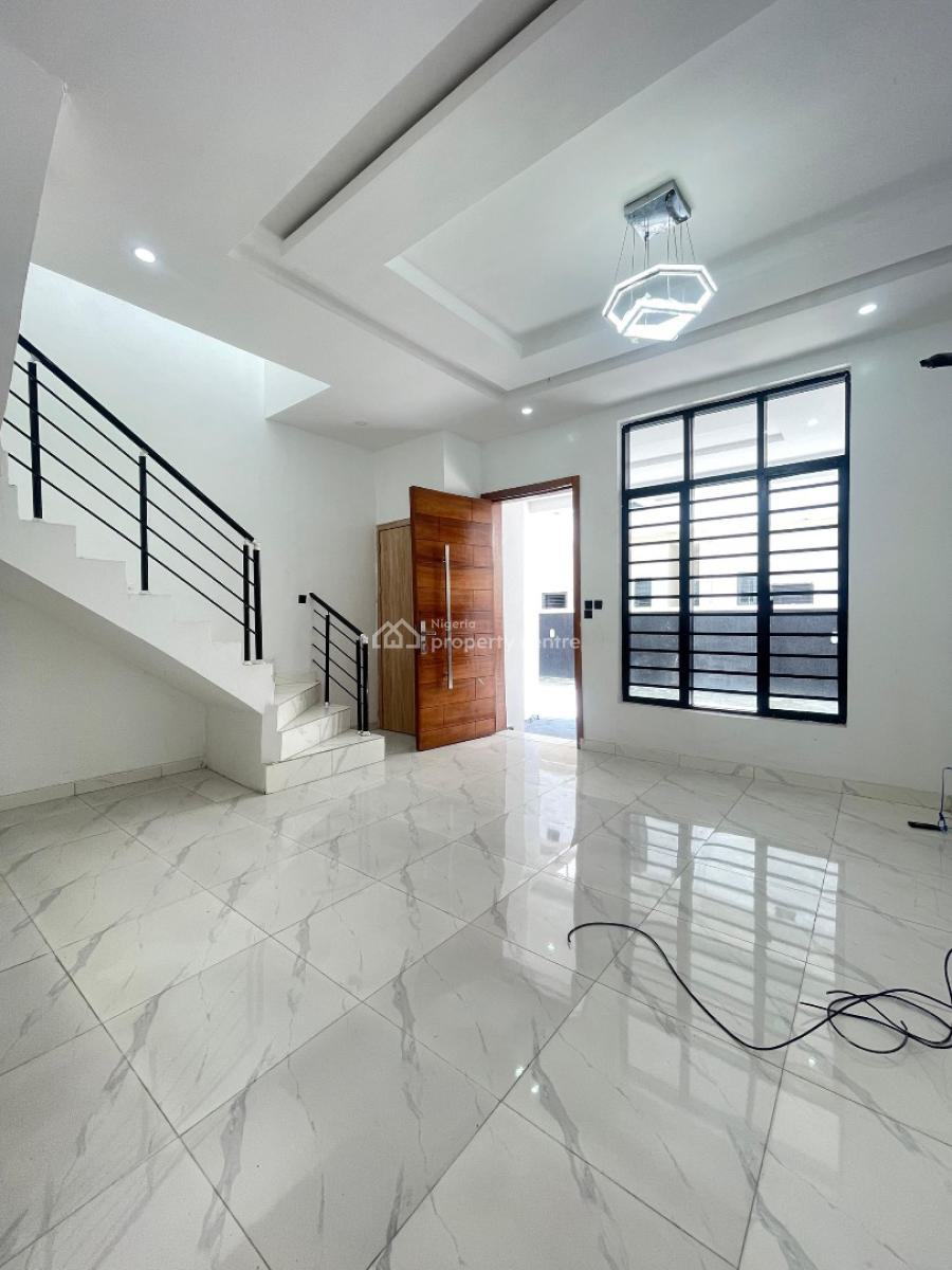 Beautiful 4 Bedroom Terrace Duplex with Bq in Secure Estate, Ikota, Lekki, Lagos, Terraced Duplex for Sale