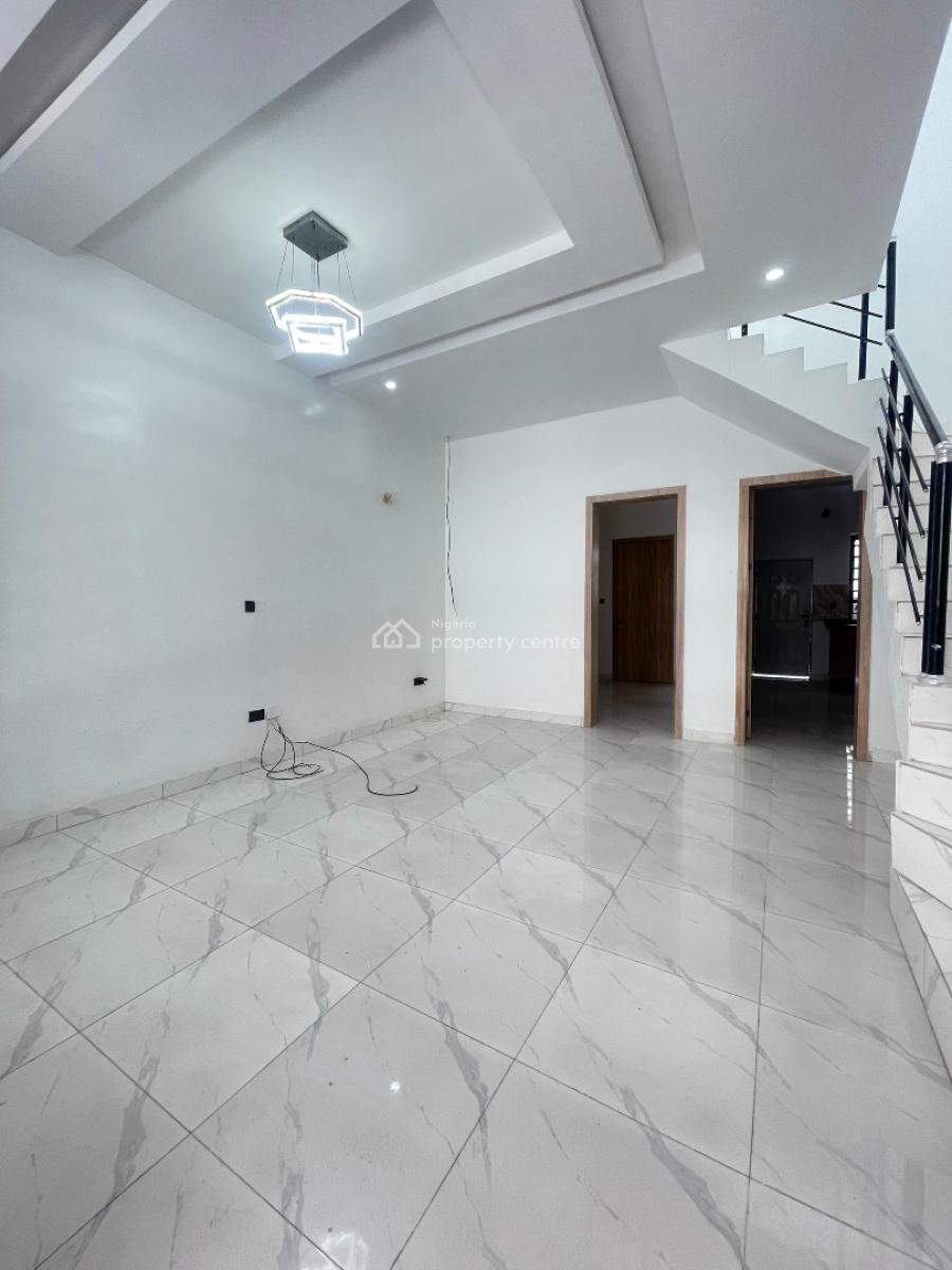Beautiful 4 Bedroom Terrace Duplex with Bq in Secure Estate, Ikota, Lekki, Lagos, Terraced Duplex for Sale