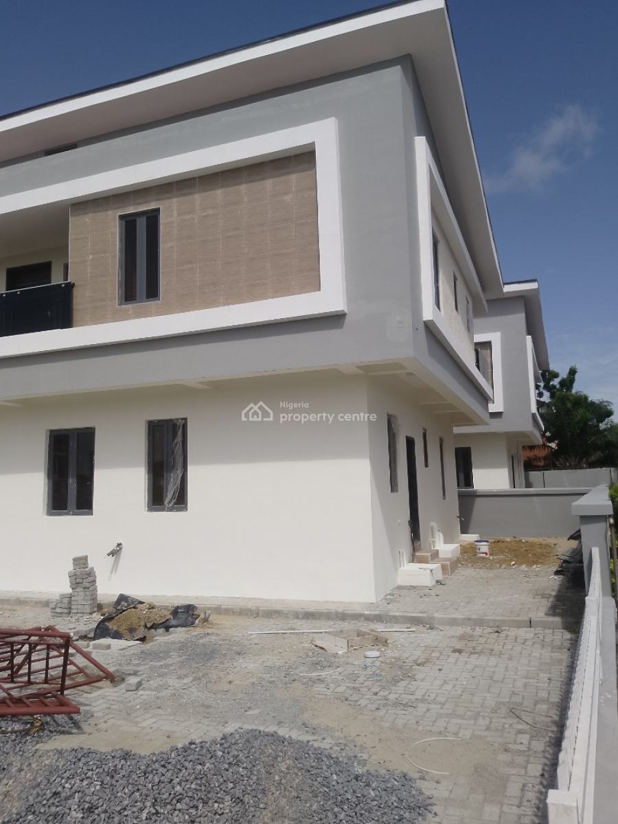Aesthetically Finished Four Bedroom Duplex  with a Bq, Peace Garden, After Emperor ,, Sangotedo, Ajah, Lagos, Detached Duplex for Rent